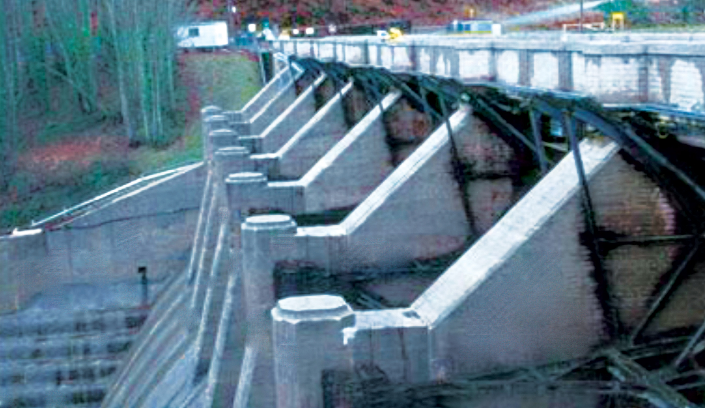 Ambient Vibration Testing of a Dam, Canada